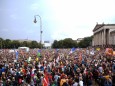 München: Demonstration #ausgehetzt auf dem Königsplatz