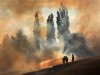 Brandgefahr im Norden: Ein Feld in Mecklenburg-Vorpommern steht in Flammen