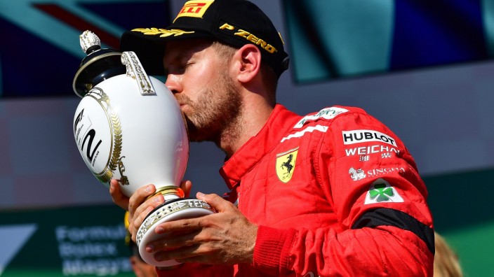 Formel 1: Ferrari-Pilot Sebastian Vettel.