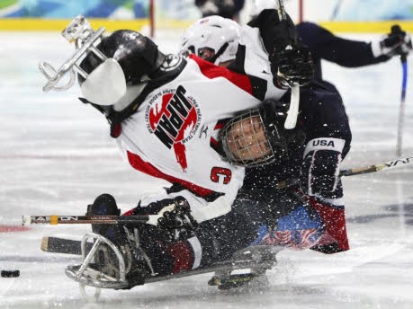paralympics sledge hockey, ap