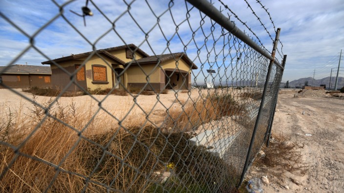 Immobilienkrise in den USA: Haus in Las Vegas