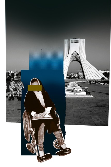 Familiennachzug von Flüchtlingen: Fatema lebt bei ihrem Onkel in Teheran. Ihre Beine kann sie kaum bewegen.