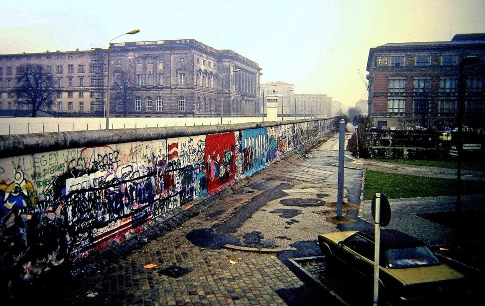 Graffiti auf der Berliner Mauer