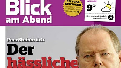 Steinbrücks Schweiz-Problem: Die Eidgenossen mögen ihn im Moment nicht so besonders: Finanzminister Peer Steinbrück.