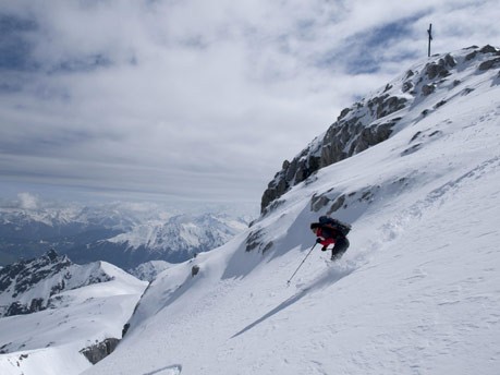 Skitour auf die Sulzfluh im Rätikon, Stefan Herbke