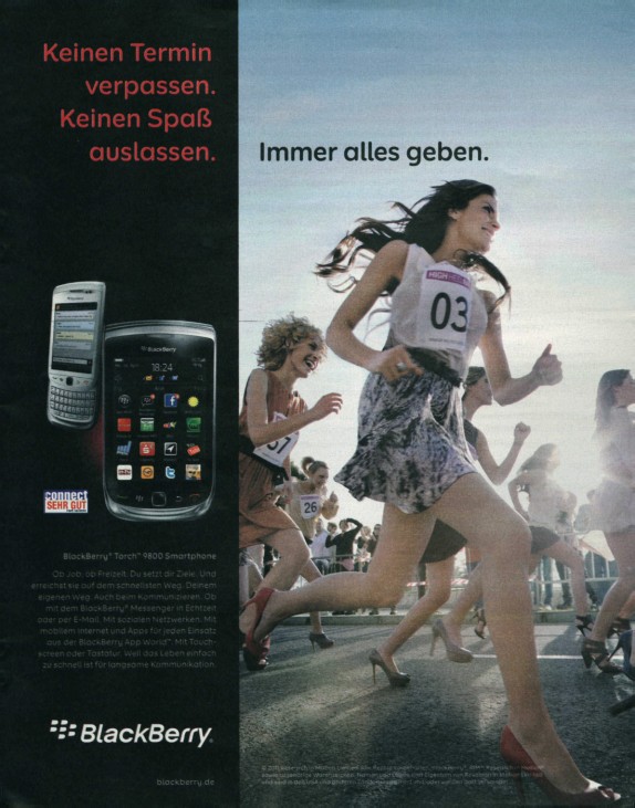 Werbebilder Mobilkommunikation