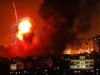 Gazastreifen: Raketen explodieren 2018 in Gaza Stadt