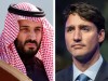 Der saudische Kronprinz Mohammed bin Salman und Kanadas Premier Justin Trudeau