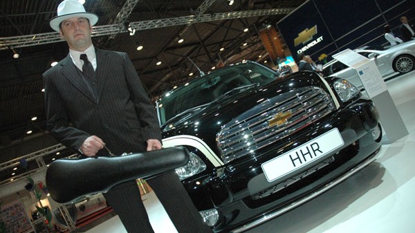 AMI Leipzig 2009: Chevrolet HHR Capone im zweifarbigen "Old School"-Design - eine Erinnerung an Gangsterautos der 30er-Jahre.