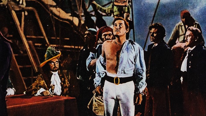 Flynn Errol in Against All Flags 1952 004 Against All Flags is a 1952 American pirate film starring