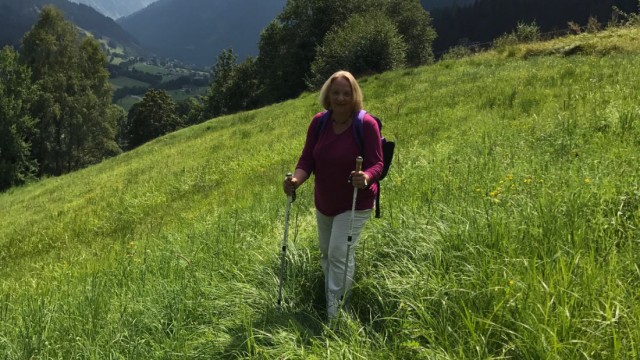 Sabine Leutheusser-Schnarrenberg  macht Urlaub in Tirol