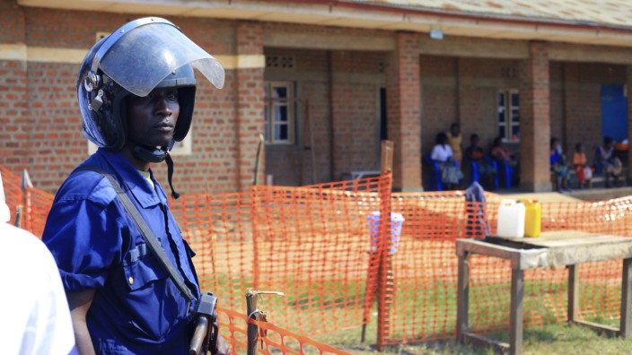 Kongo: Ein Ebola-Behandlungszentrum im kongolesischen Beni. Das Land erlebt den zweiten Ausbruch innerhalb weniger Monate.