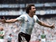 VALDANO Jorge FINALE Fußball Weltmeisterschaften 1986 Mexico City Argentinien Deutschland 3 2 Fußb