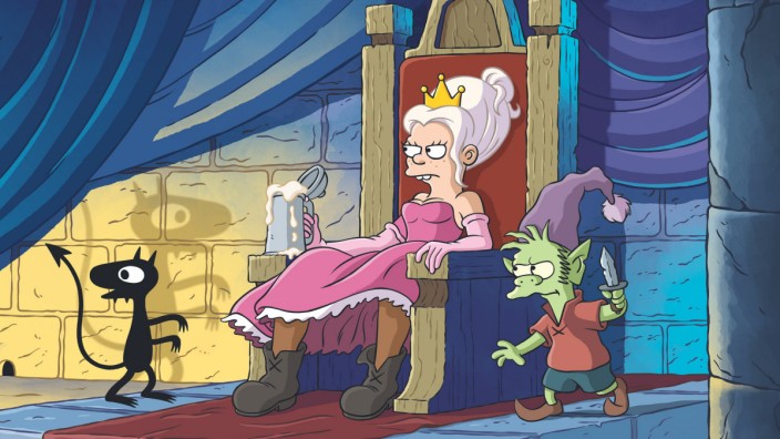 Disenchantment Netflix  Matt Groening Simpsons