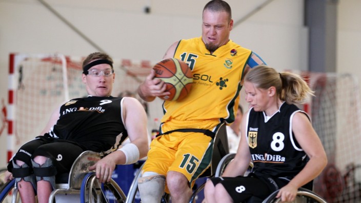 Germany v South Africa - SASOL Wheelchair Basketball; Rollstuhlbasketball - Germany v South Africa - SASOL Wheelchair Basketball