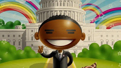 Werbeopfer Obama: So wirbt eine Eismarke mit dem US-Präsidenten - Kritiker bezeichnen die Darstellung als rassistisch