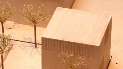NS-Dokumentationszentrum: Hat beim Architektenwettbewerb den ersten Platz erreicht: Das Modell des weißen Kubus.