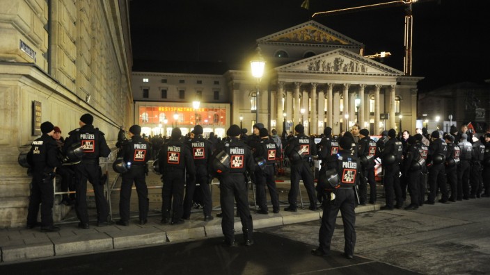 Pegida Polizei Demonstrationen DSGVO