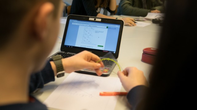 Einsatz digitaler Medien an einer Schule in München, 2017