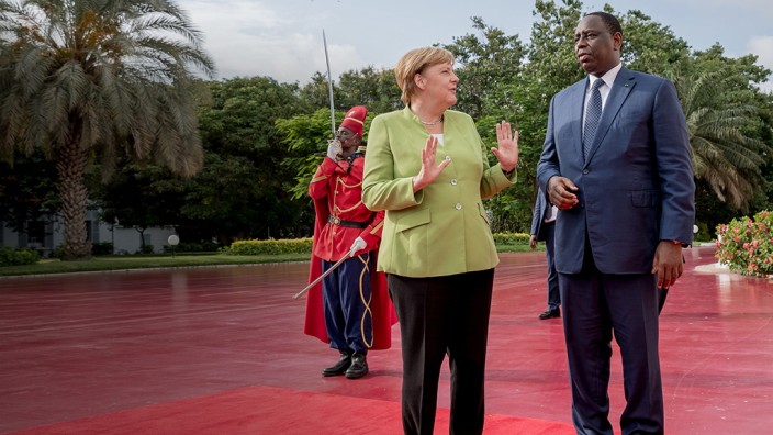 Angela Merkel besucht Senegal