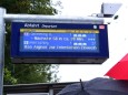 Englschalking digitale Anzeige Verspätung S-Bahn