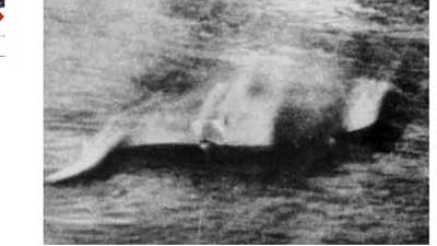 Serie: Mythen von Monstern (11): Nessie 1933 - oder ein schwimmender Hund mit einem Stock?