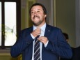 Mailand Salvini empfängt Orban Db Milano 28 08 2018 incontro fra il Ministro degli Interni Italia