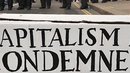 Kapitalismus, Demo, London, AFP