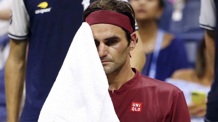 Roger Federer 2018 bei den US Open