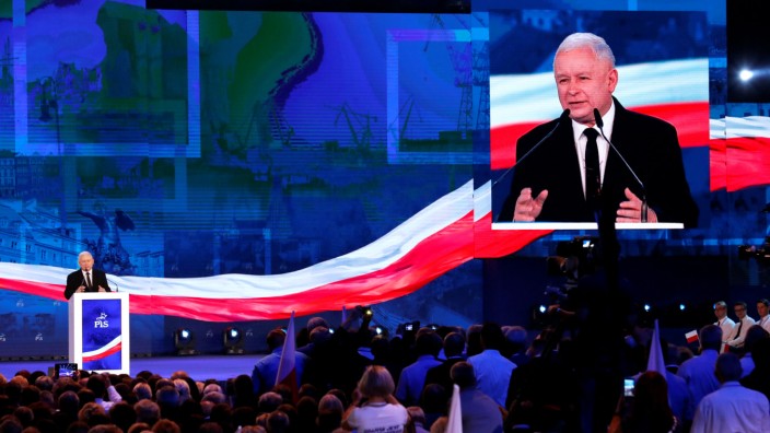 Poland's ruling Law and Justice party convention in Warsaw