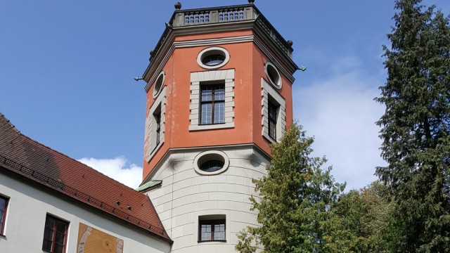 Der Kastenturm am Roten Tor in Augsburg