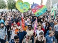 Anti 'Merkel muss weg!' Kundgebung