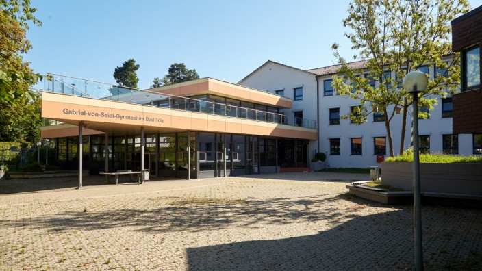 Pausenhof Gymnasium