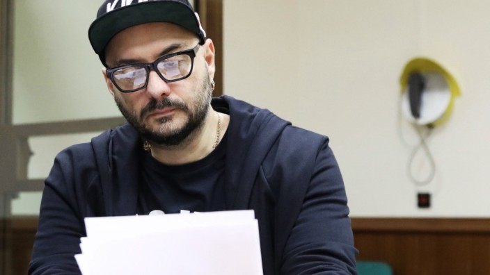 MOSCOW RUSSIA ñ SEPTEMBER 11 2018 Stage and film director Kirill Serebrennikov at a hearing into