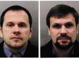 FILE PHOTO: Alexander Petrov and Ruslan Boshirov, who were formally accused of attempting to murder former Russian intelligence officer Sergei Skripal and his daughter Yulia in Salisbury, are seen in an image handed out by the Metropolitan Police in Londo
