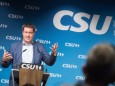 CSU-Ministerpräsident Markus Söder bei einer Rede