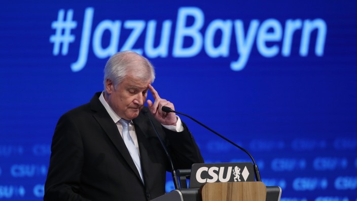 CSU Holds Party Convention As Bavarian Elections Near