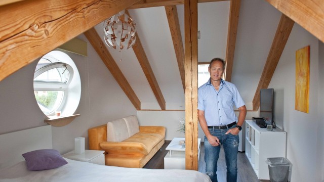 Zimmervermietung: Winfried Behrendt vermietet im Glonntal gleich vier Zimmer in seinem Haus, zur Wiesn verlangt er 50 Prozent Aufschlag. Aktuell sind noch einzelne Plätze frei.