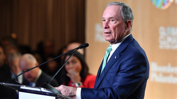 USA: Michael Bloomberg, Ko-Initiator der US-Klimaschutz-Koalition.