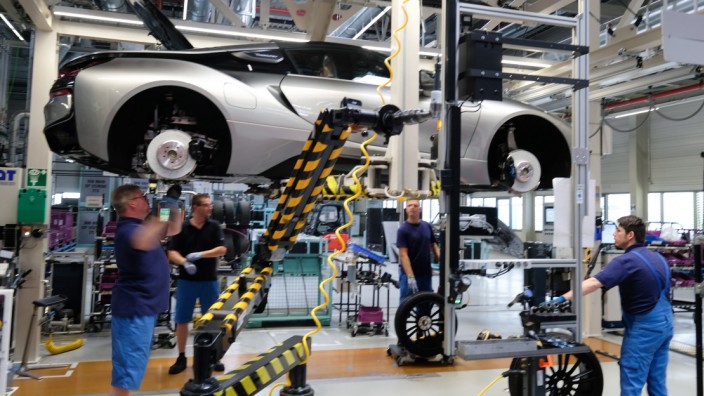 Produktion im BMW-Werk