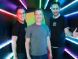 mark zuckerberg and kevin systrom and mike krieger
Instagram