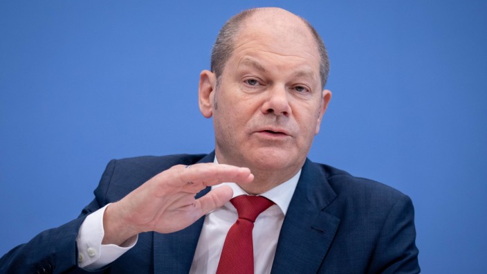 Bundesfinanzminister Olaf Scholz (SPD) 2018 in Berlin
