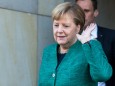 Angela Merkel nach der Wahl des Union-Fraktionsvorsitzenden 2018 in Berlin