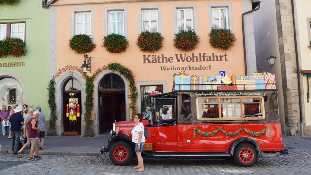 Rothenburg ob der Tauber: Ja, es ist Weihnachten. Immer noch.