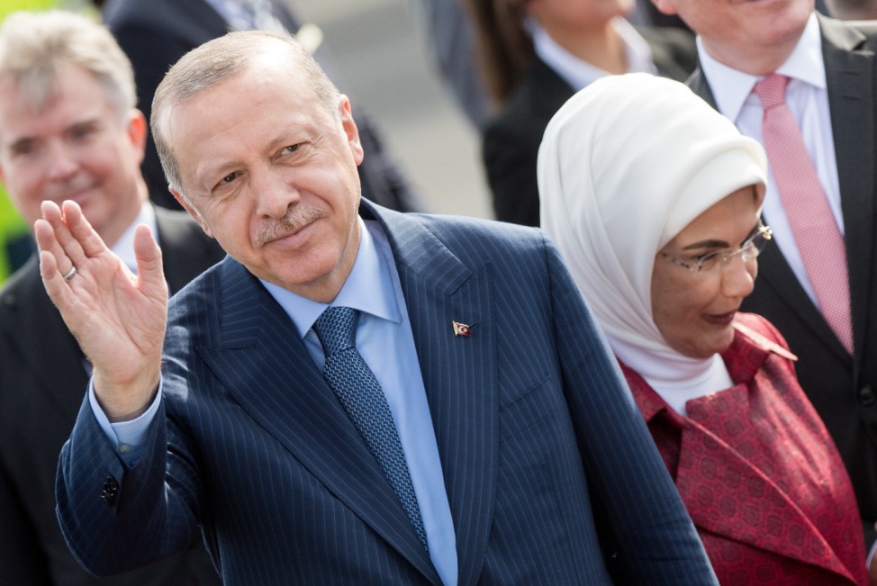 Türkischer Präsident Erdogan in Deutschland