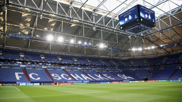 Gelsenkirchen: Innenansicht der Veltins-Arena auf Schalke