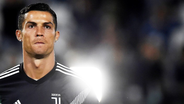 Cristiano Ronaldo beim Serie-A-Spiel Juventus Turin gegen FC Bologna
