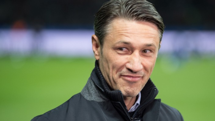 FC Bayern: Trainer Niko Kovac beim Spiel gegen Hertha BSC