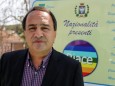 Mayor of Riace town, Domenico Lucano, poses in Riace