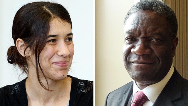 Nadia Murad und Denis Mukwege erhalten den Friedensnobelpreis 2018